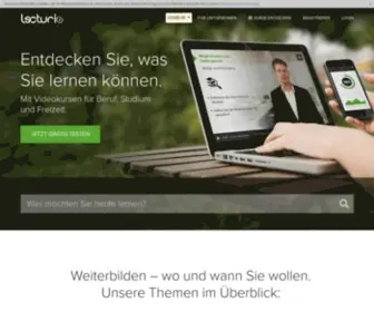 Lecturio.net(E-Learning mit Lecturio) Screenshot