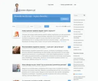 Leczenie-Objawy.pl(Leczenie i objawy choroby ABC Zdrowia) Screenshot