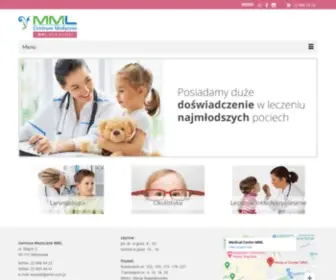 Leczeniedziecka.pl(MML Dla dzieci) Screenshot