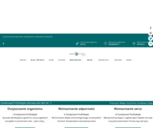 Leczeniepro.pl(Leczenie & Profilaktyka) Screenshot