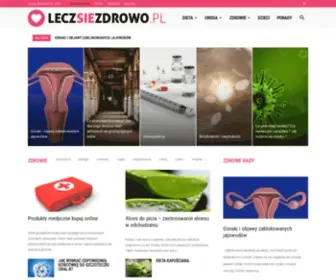 Leczsiezdrowo.pl(Główna) Screenshot