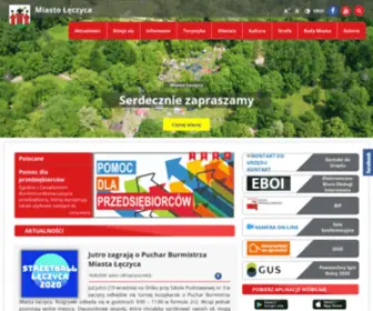 Leczyca.info.pl(Miasto Łęczyca) Screenshot