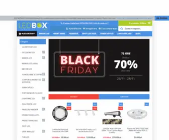 Led-Box.ro(Superstore iluminat LEDde produse LED) Screenshot