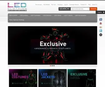 Led-Clothing.com(LED Clothing Studio Inc) Screenshot