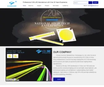 Led-Cob.com(Innovative & Professional Manufacturer for LED COB Modules) Screenshot