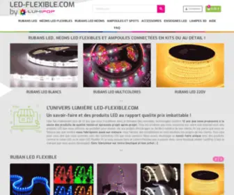 Led-Flexible.com(Ruban) Screenshot