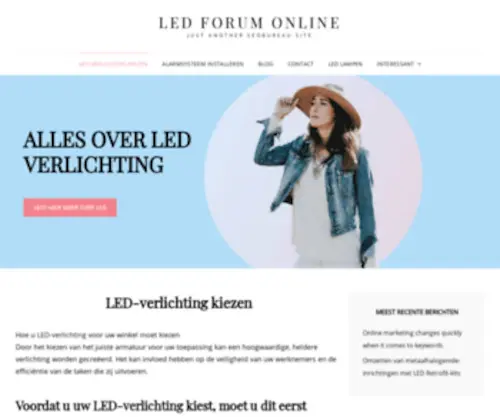 Led-Forum.online(LED-verlichting kiezen) Screenshot