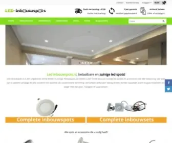 Led-Inbouwspots.nl(Alle soorten led spots) Screenshot