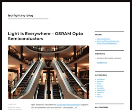 Led-Lighting-Blog.de(Oled) Screenshot