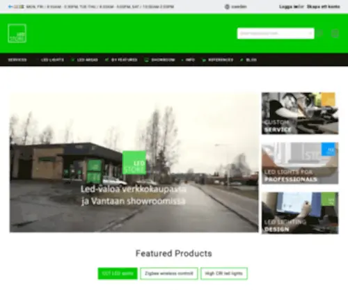 Led-Store.se(Ledstoren populära dimbara LED) Screenshot