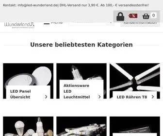 Led-Wunderland.de(LED Leuchtmittel) Screenshot
