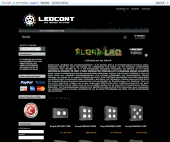 Ledcont.at(LED Online Shop) Screenshot