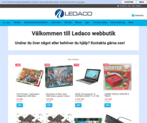 Ledaco.com(Ledaco ab) Screenshot