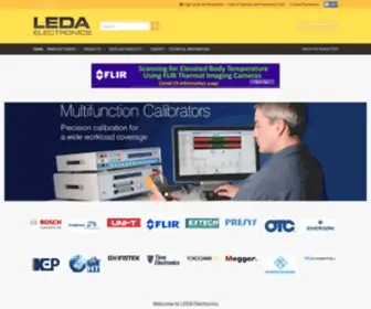 Ledaelectronics.com.au(Leda Electronics) Screenshot