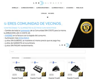 Ledalmacen.com(LED almacén) Screenshot