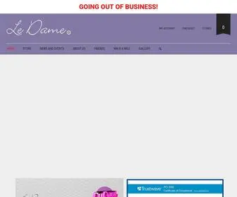 Ledame.com(Larges Sizes Fashionable Feminine Shoes) Screenshot