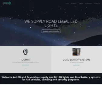 Ledandbeyond.co.za(Led and Beyond) Screenshot