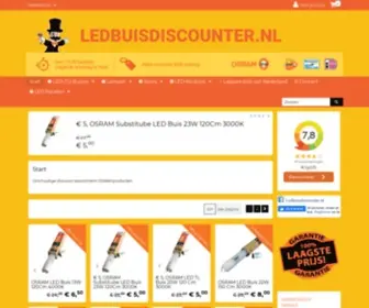 Ledbuisdiscounter.nl(Start) Screenshot