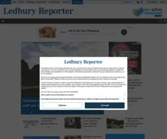 Ledburyreporter.co.uk(Ledbury Reporter Herefordshire) Screenshot