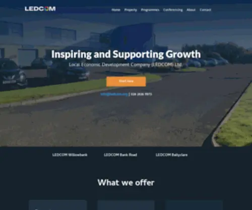 Ledcom.org(Home) Screenshot