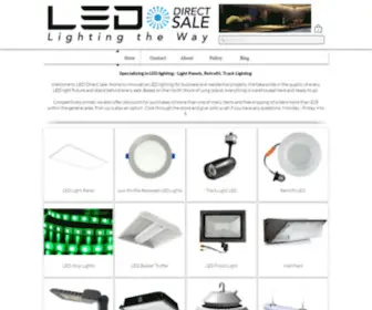 Leddirectsale.com(Specializing in LED lighting) Screenshot