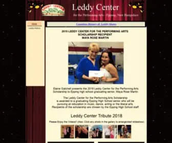 Leddycenter.org(Leddy Center) Screenshot