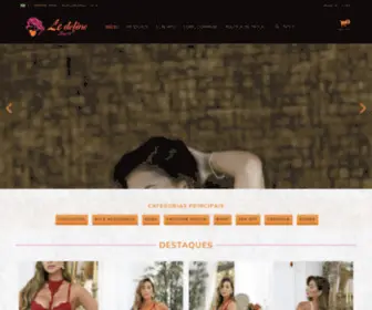 Ledefine.com.br(Loja online de Le define lingerie) Screenshot