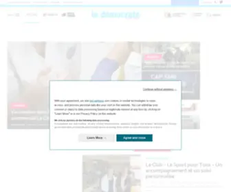 Ledemocratedebergerac.fr(Accueil) Screenshot