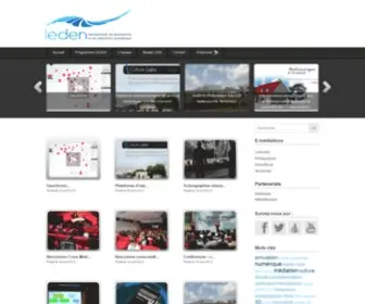 Leden.org(Site du LEDEN) Screenshot