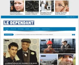 Ledependant.fr(Le dépendant) Screenshot