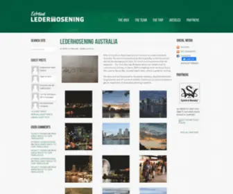 Lederhosening.com(Extreme Lederhosening) Screenshot