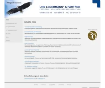 Ledermann.ch(Ledermann Bern) Screenshot