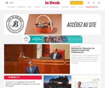 Ledesk.ma(Le Desk) Screenshot