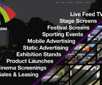 Ledeventscreens.co.uk(Led Event & Advertising Screens) Screenshot