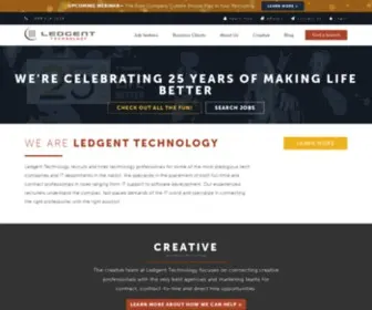 Ledgenttech.com(Ledgent Technology) Screenshot