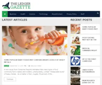 Ledgergazette.com(Stock Market News and Research Tools) Screenshot