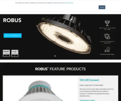 Ledgrouprobus.com.au(LED Group ROBUS Australia) Screenshot