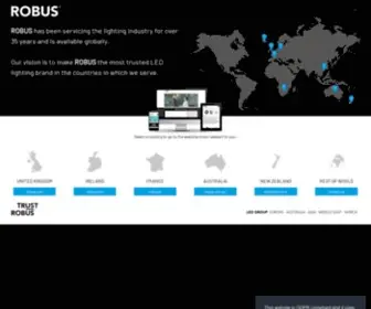 Ledgrouprobus.com(LED Group ROBUS UK & Ireland) Screenshot