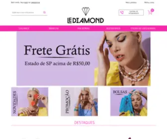 Lediamond.com.br(Le Diamond Semijoias 2) Screenshot