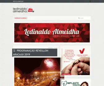 Ledinaldoalmeidha.com.br(Ledinaldo Almeidha) Screenshot