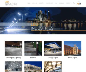 Ledindustriesusa.com(LED Industries) Screenshot