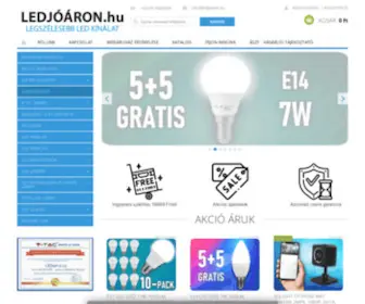 Ledjoaron.hu(LED lámpák) Screenshot