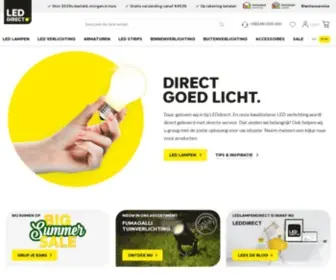 Ledlampendirect.nl(LED verlichting) Screenshot