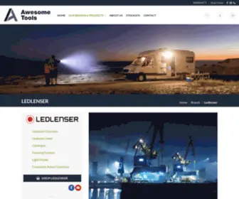 Ledlenser.co.za(Led Lenser) Screenshot