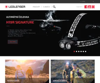 Ledlenser.cz(Ledlenser) Screenshot