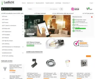 Ledlichtdiscounter.nl(De voordeligste LED winkel van Nederland) Screenshot