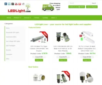 Ledlight.com(Online Shopping for LED Lighting Products) Screenshot