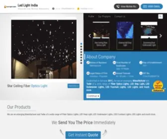 Ledlightindia.net(Led Light India) Screenshot