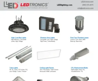 Ledlighting.com(Indoor & Outdoor LED Lighting) Screenshot