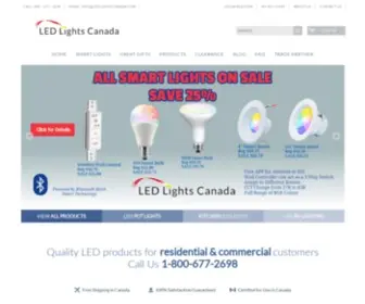 Ledlightscanada.com(Buy Energy Saving LED Lighting Product & Accessories Online) Screenshot
